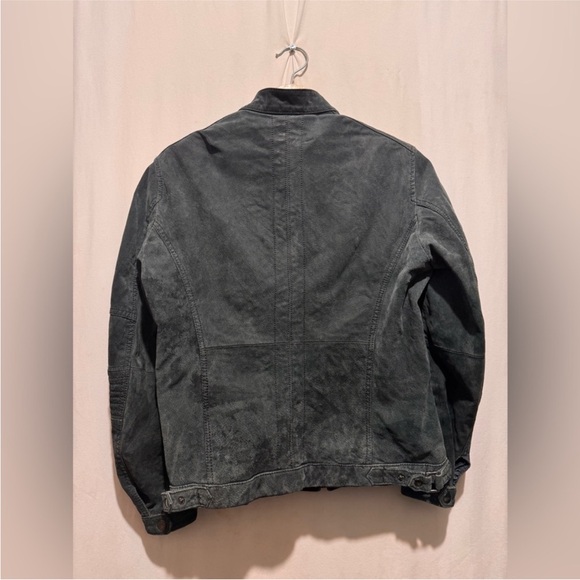 Danier Charcoal Suede Jacket - Picture 3 of 12